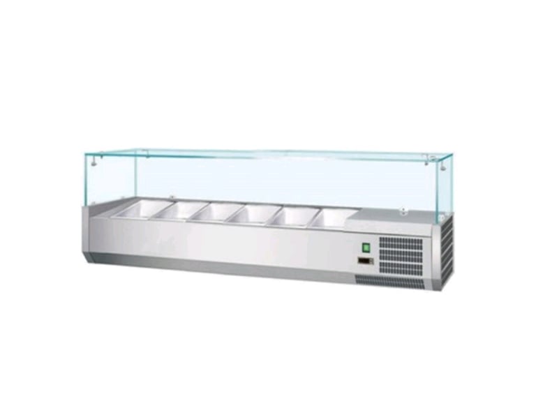 image for Salad showcase pizza fridge topping BRAND new  VRX1200-335