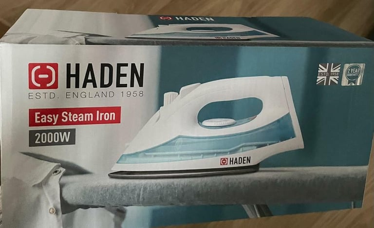 image for Haden Easy Steam Iron (new)
