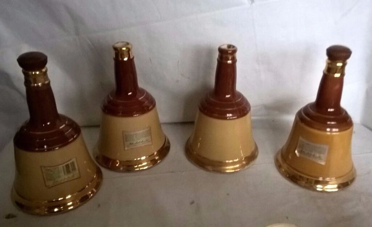 Collection of 6 wade decanters 