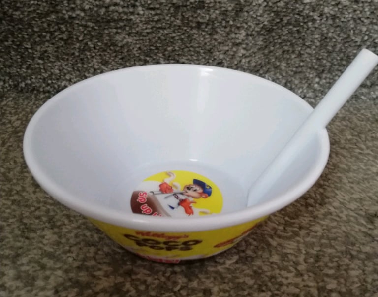 Kellogg's Sip Up Bowls With Built In Straw. Only £8 each.