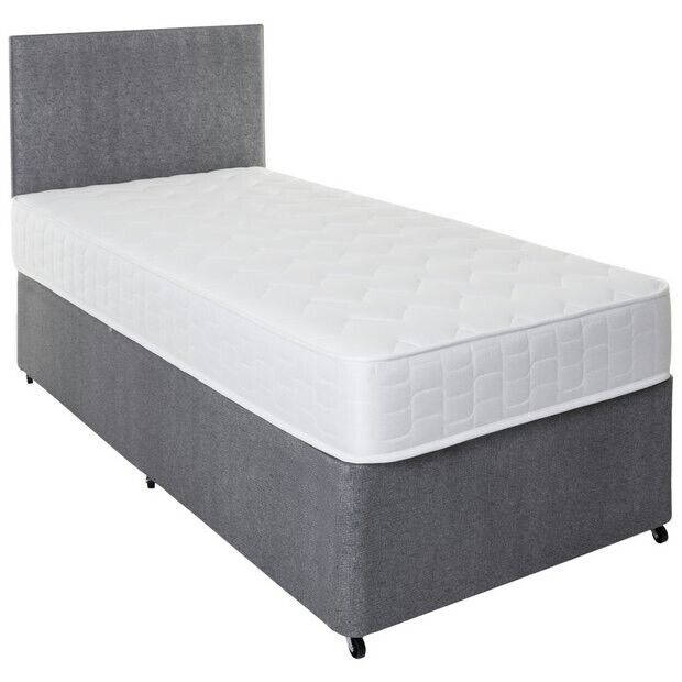 Brand new Single divan bed mattress headboard Double King size in