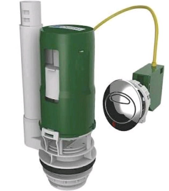 image for THOMAS DUDLEY LTD VICTORIA CABLE-OPERATED DUAL-FLUSH VALVE 