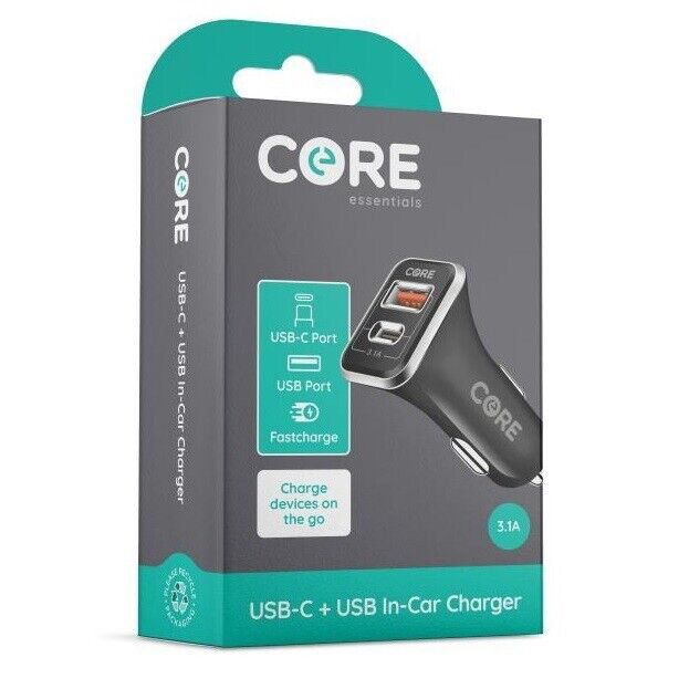 image for New Usb-c, Usb Charging adapter in car phone charger