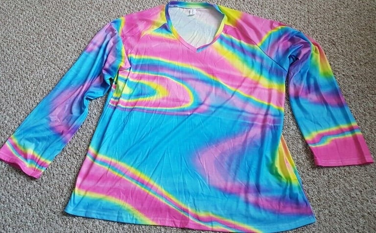 image for Multicoloured Long Sleve top (5xl)
