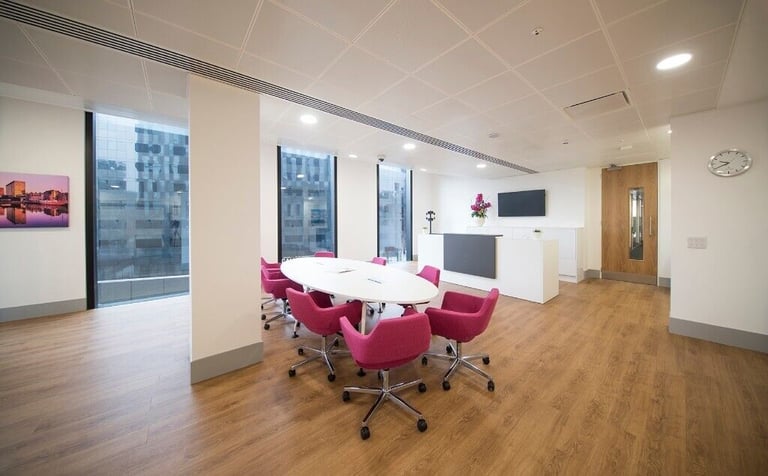 Liverpool - L3 1BP, Furnished open plan office space for 15 desk at 1 Mann Island