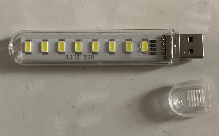 image for Mini portable USB LED book light