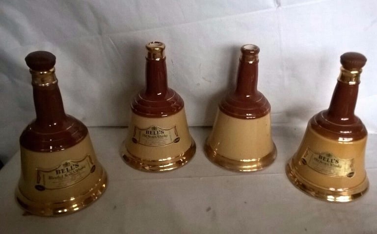 Collection of 6 wade decanters 