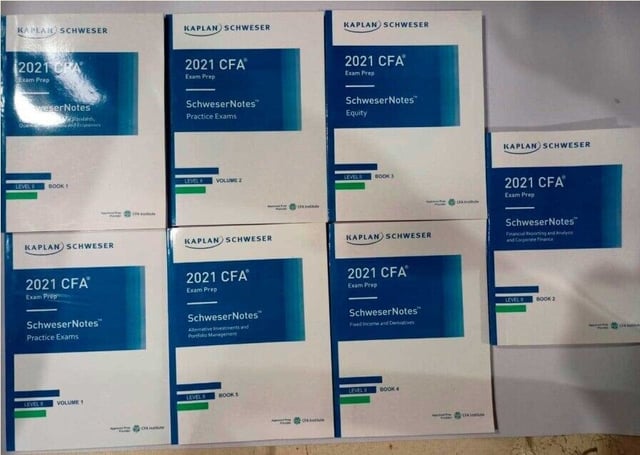 2021 CFA Level 2 Schweser note and practice exam pack | in