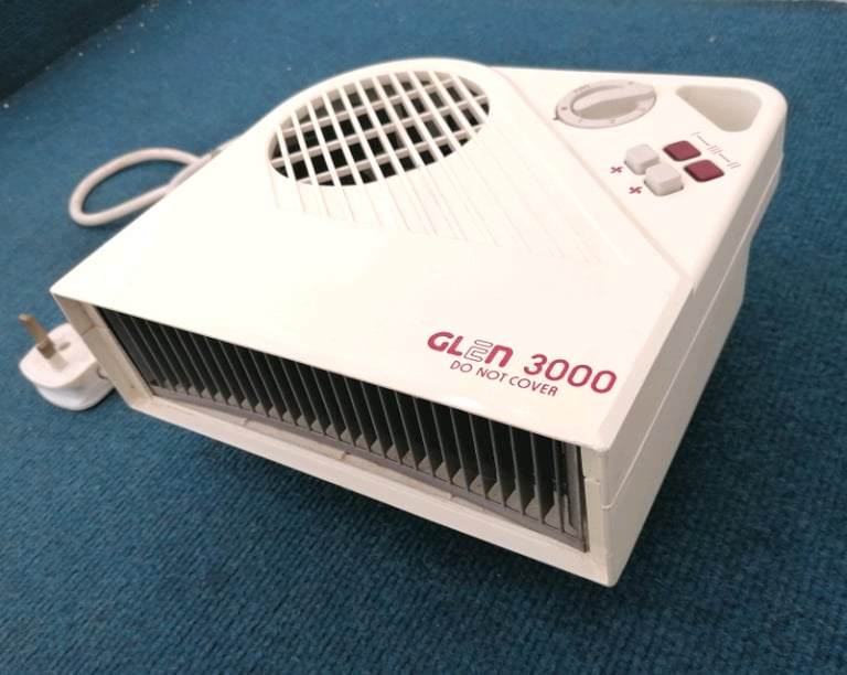 GLEN 3000 Series Portable Fan Heater / Cooler - FAB COMPACT & PORTABLE