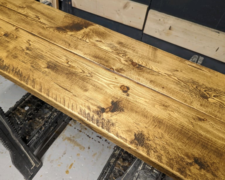 Deep/ Wide Rustic Shelves
