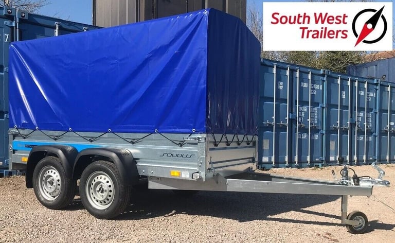 Brand New Twin Axle 750kg Trailer 8'8 x 4'1. TOW WITH STANDARD DRIVING LICENCE