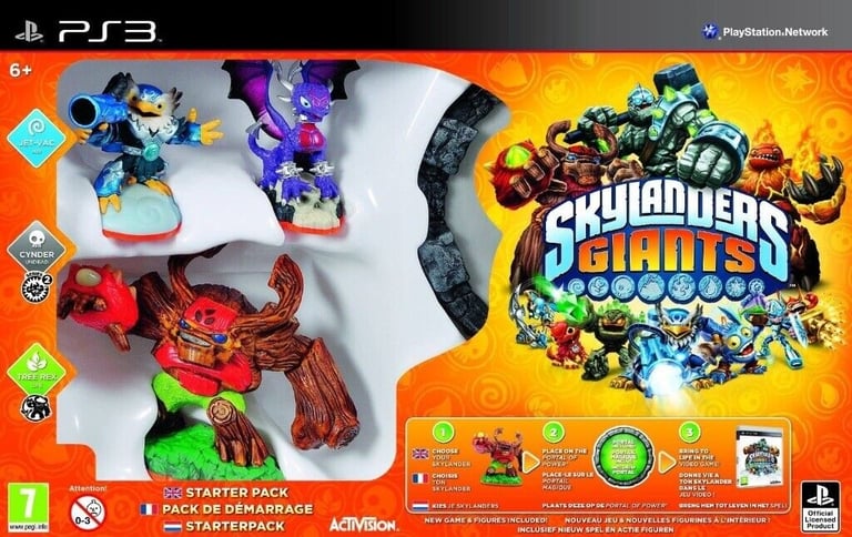 image for PS3 Skylanders Giants Starter Pack, Brand New, Sealed