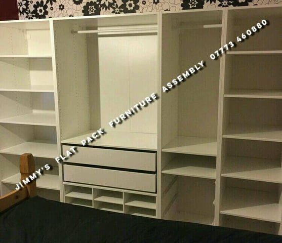Flat pack wardrobe assembly new arrivals