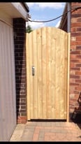 Solid timber gates made to measure side gate, back gate, garden gate Liverpool