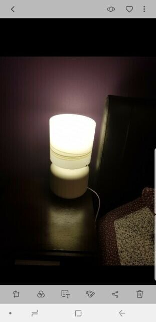 Bed side table lamp  great condition great working 