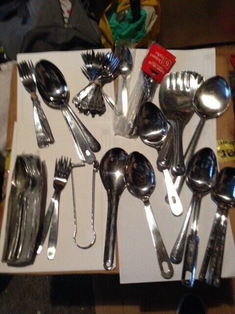 image for STAINLESS STEEL CUTLERY AND KITCHEN UTENSILS - MUST CLEAR BY 30th September
