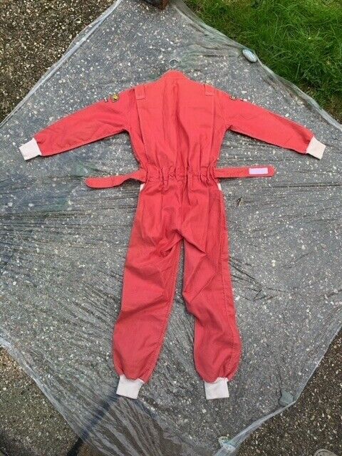 Unused OMP Kevlar Fire Resistant Racing Overalls. Retro Style. Suit Goodwood Revival event.