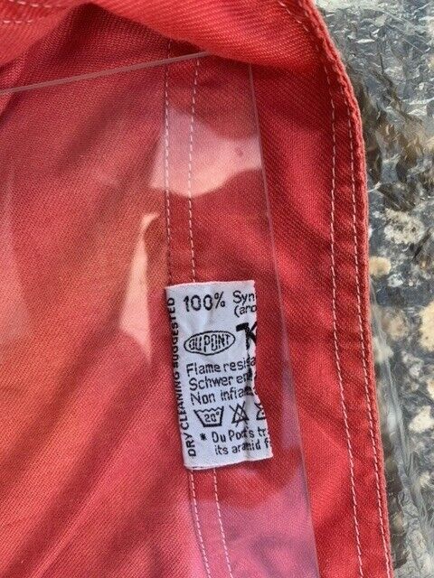 Unused OMP Kevlar Fire Resistant Racing Overalls. Retro Style. Suit Goodwood Revival event.