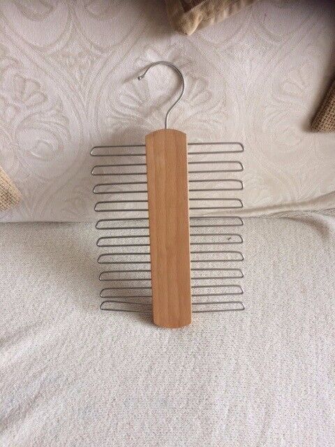 NEW Scarf / Tie Hanger BEECH wood
