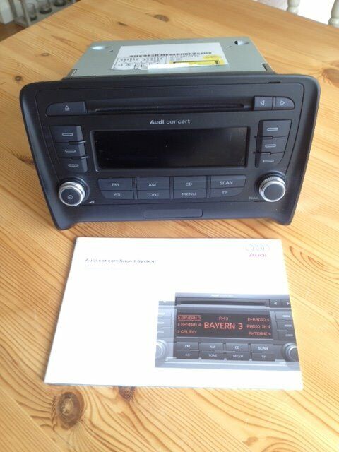 AUDI TT MK2 CONCERT RADIO CD PLAYER STEREO HEAD UNIT 8J0035186M | in Hazel  Grove, Manchester | Gumtree