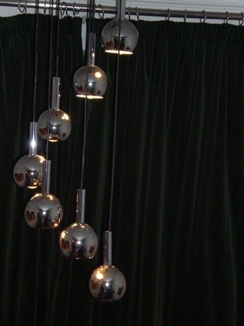 image for GENUINE VINTAGE PANTON CHANDELIER 
