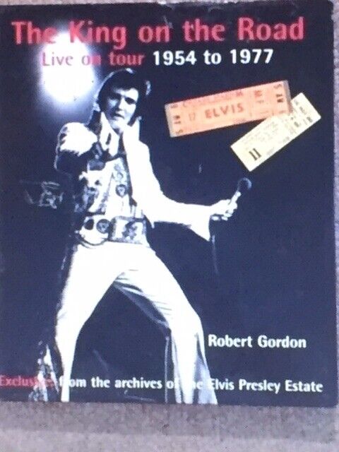 Elvis Book: 'The King on the Road' Hardback **EX**