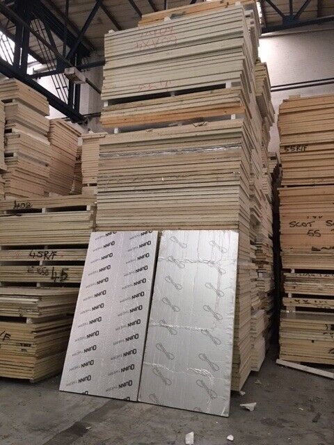 Seconds Insulation Boards 1.2 x 2.4 x 25ml @ £12.00 Each INC VAT Sample Photo )