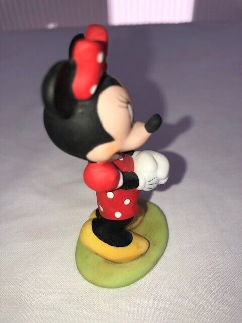 Disney Grolier Porcelain Figurines  Pluto and Minnie Mouse