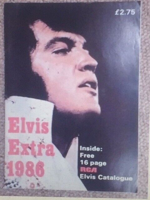 image for ELVIS EXTRA 1986. 80-Page Magazine 100% Elvis! **AS NEW**