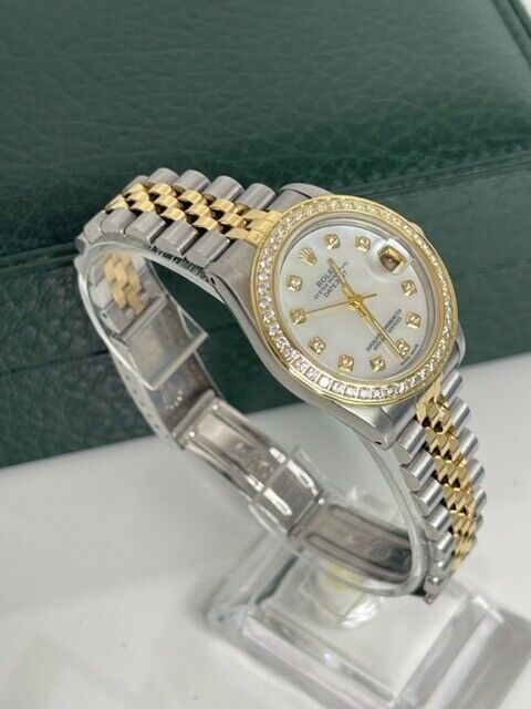 ROLEX LADIES 31MM BOX AND CERTIFICATES