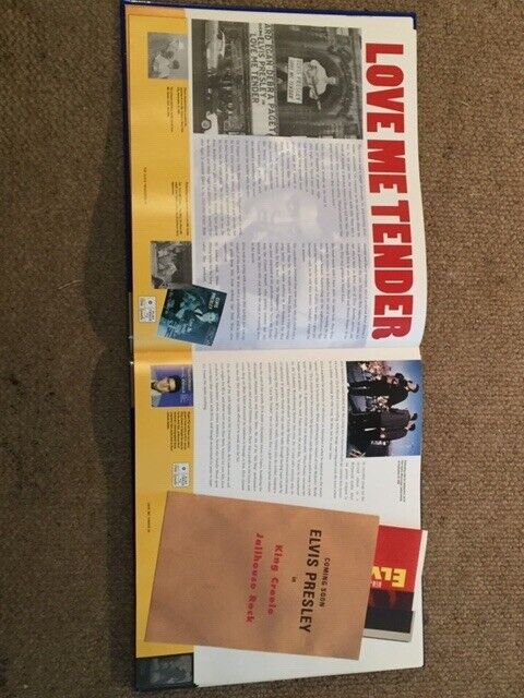 Elvis Book: 'The Elvis Treasures' **AS NEW**