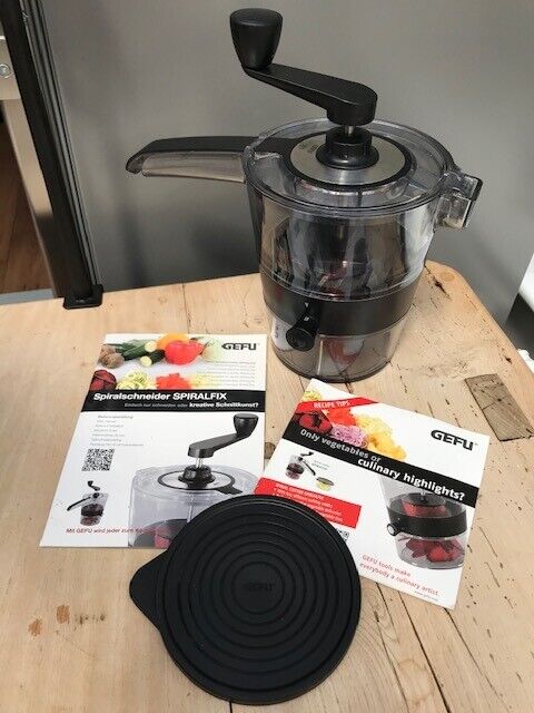 SPIRALIZER Gefu Spiral slicer Spiralfix, Stainless Steel / AS NEW
