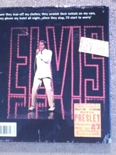 Elvis Book: 'The King on the Road' Hardback **EX**