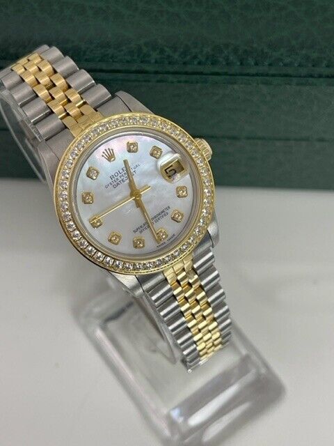 ROLEX LADIES 31MM BOX AND CERTIFICATES
