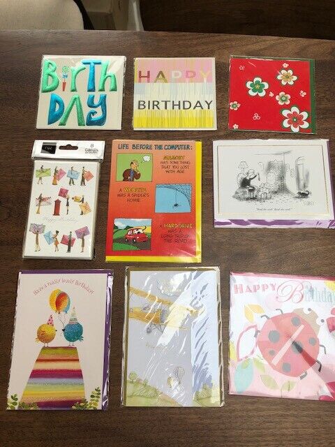 image for 16 Greeting Cards from Cards Galore: Birthday and blank cards. New. Collect Chichester 
