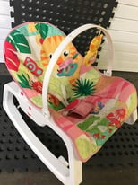 image for Fisher-Price Infant-to-Toddler Rocker Green Rainforest