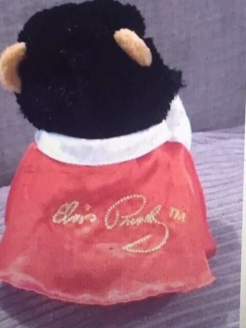 VERY RARE ELVIS SINGING & DANCING TEDDY BEAR - Elvis SINGS TEDDY BEAR **EX**