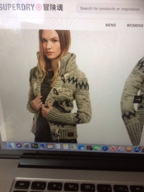 image for New Super Dry Mountain  Knit  Jacket ( Still with Labels Attached )