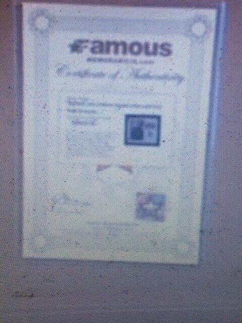 SUPER RARE: John Sullivan Only Fools & Horses AUTOGRAPH CERTIFICATED **NR MINT**