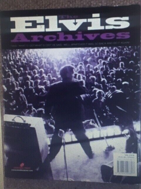Elvis Book: 'The Elvis Archives' HARDBACK **AS NEW**