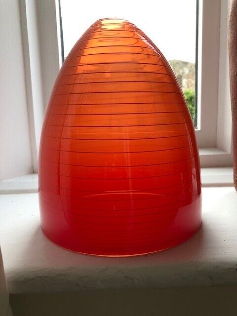 image for GLASS LAMPSHADE ADRIAN SANKEY 23CM