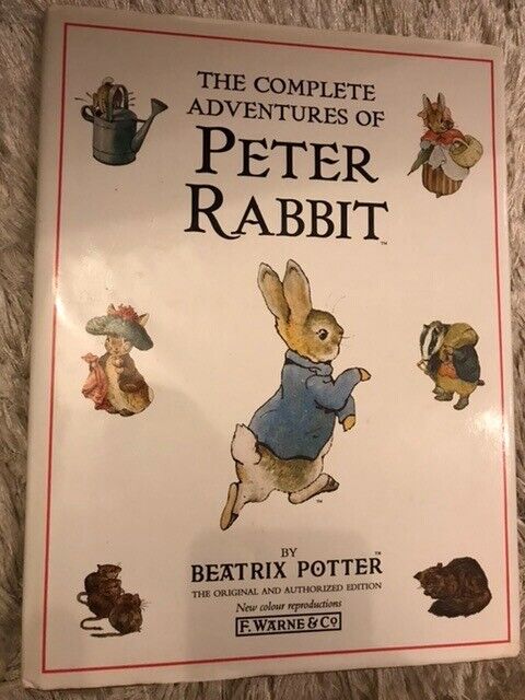 image for Beatrix Potter, The Complete Adventure of Peter Rabbit, hard cover book