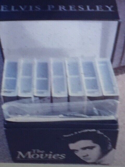 RARE: 'Elvis Presley The Movies' VHS x7 Boxset **EX**