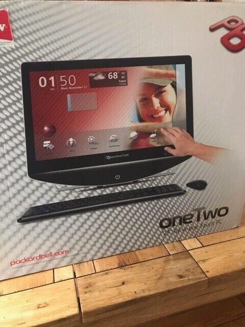 Packard Bell OneTwo all in one 23 inch Touch Screen PC, with TV DVB Tuner + Freeview