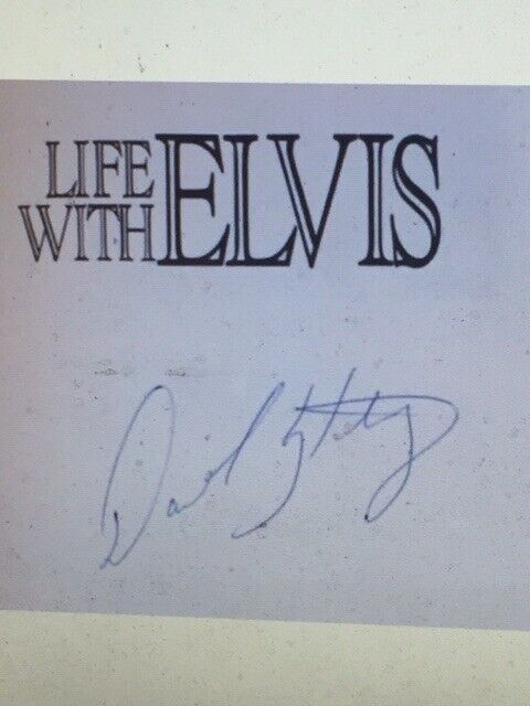 V.RARE Elvis Book Life With Elvis-Step Brother David Stanley - SIGNED & NUMBERED