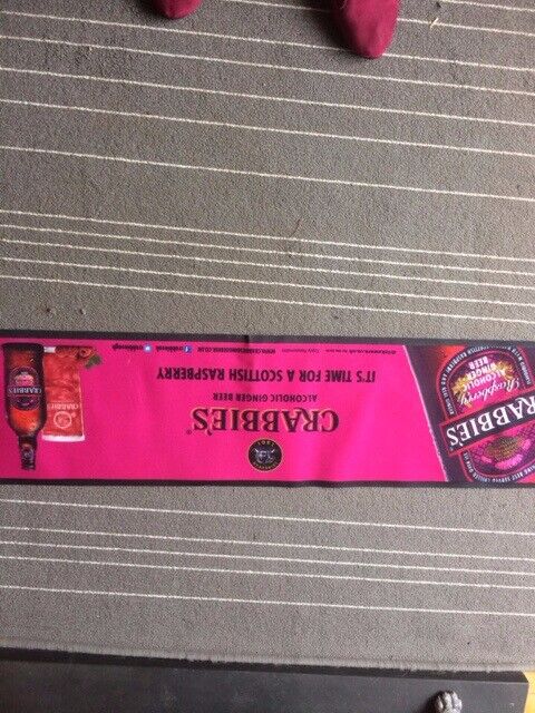 image for New Crabbies Ginger Beer Scottish Raspberry Bar Runner