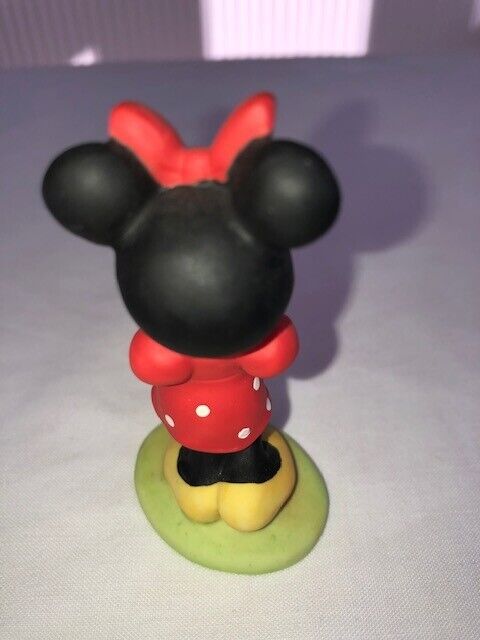 Disney Grolier Porcelain Figurines  Pluto and Minnie Mouse