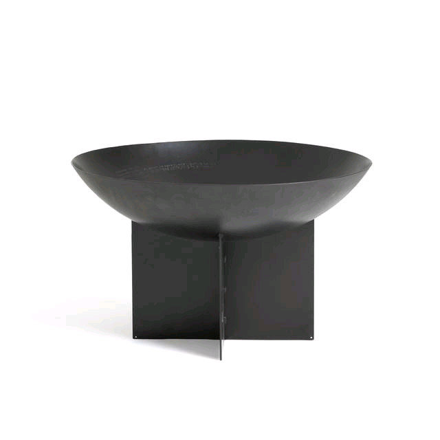 Fire Pit Umlo 43cm High Outdoor Brazier Black RRP£350