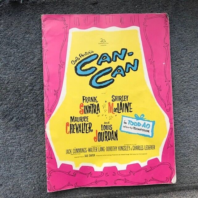 Can-Can [the film]programme