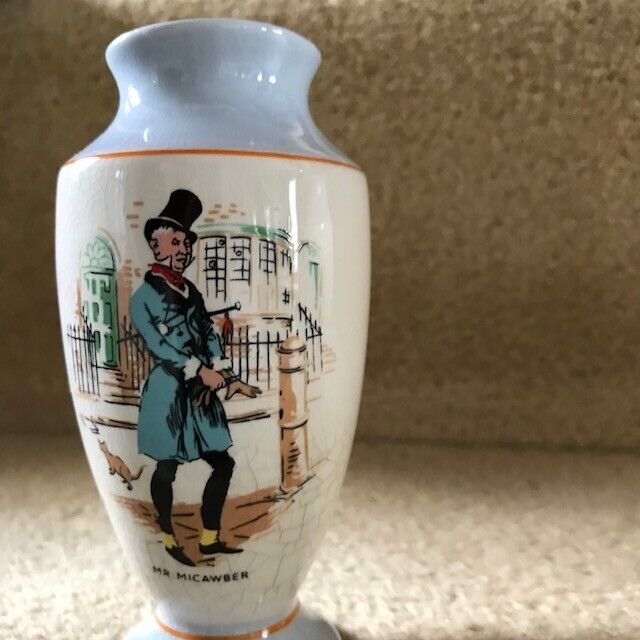 pair of Wade Dickens vases